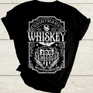 Nightmare Whiskey 100 Proof Custom Tee